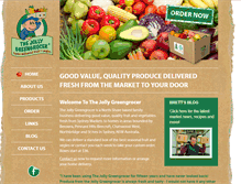 Tablet Screenshot of jollygreengrocer.com.au